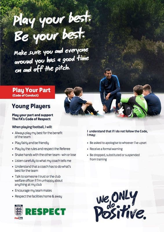FA Respect: Code of Conduct for Young Players